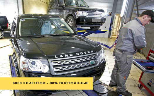 Готовый бизнес. Автосервис Jaguar и Land Rover