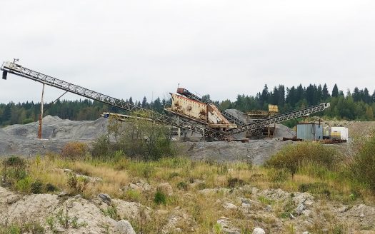 Действующее предприятие по производству нерудных строительных материалов вместе с сырьевой базой